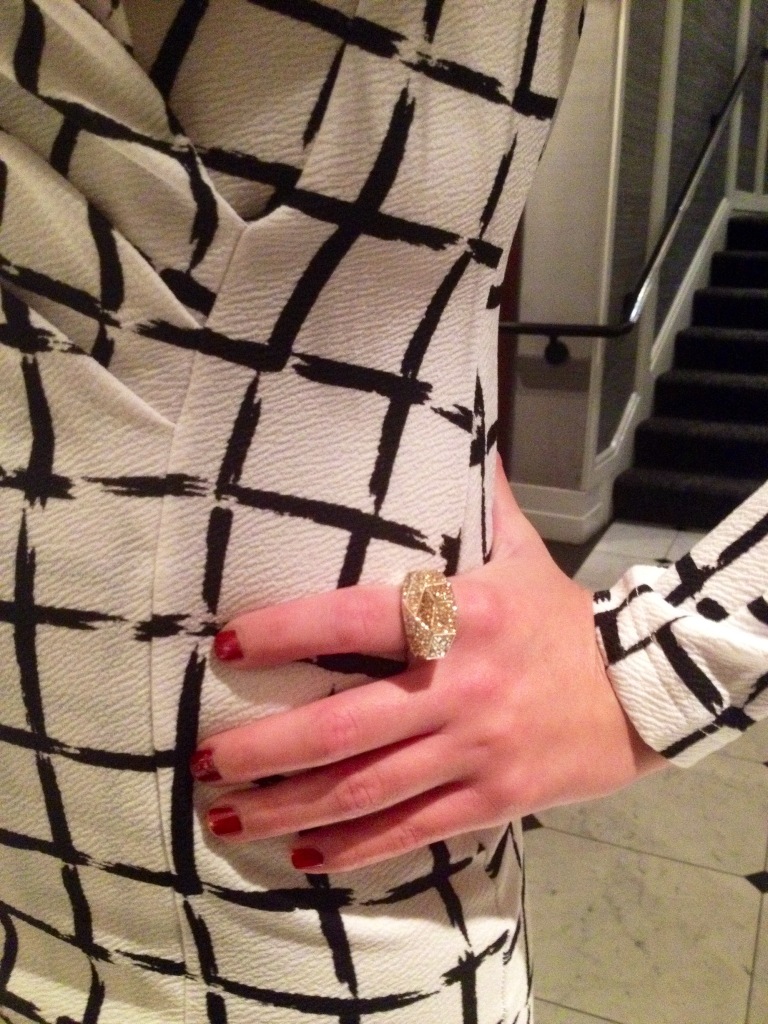 My fav statement ring from Henri Bendel.