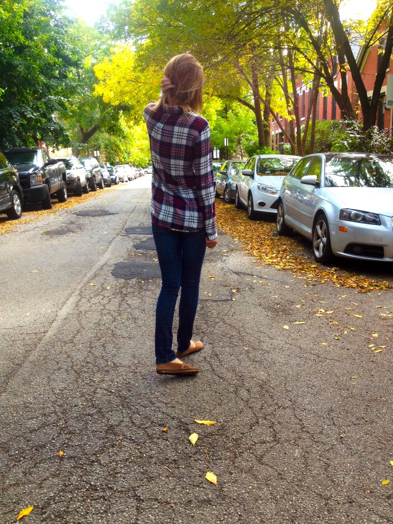 A great plaid top is a must for fall.