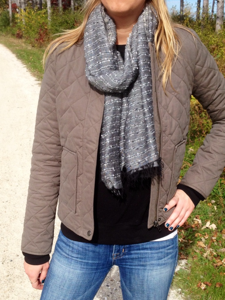 Literally in love with this scarf -- it goes with almost anything.